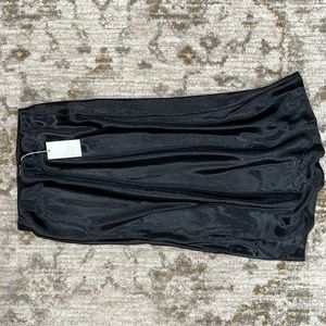 XS A New Day black shine midi skirt